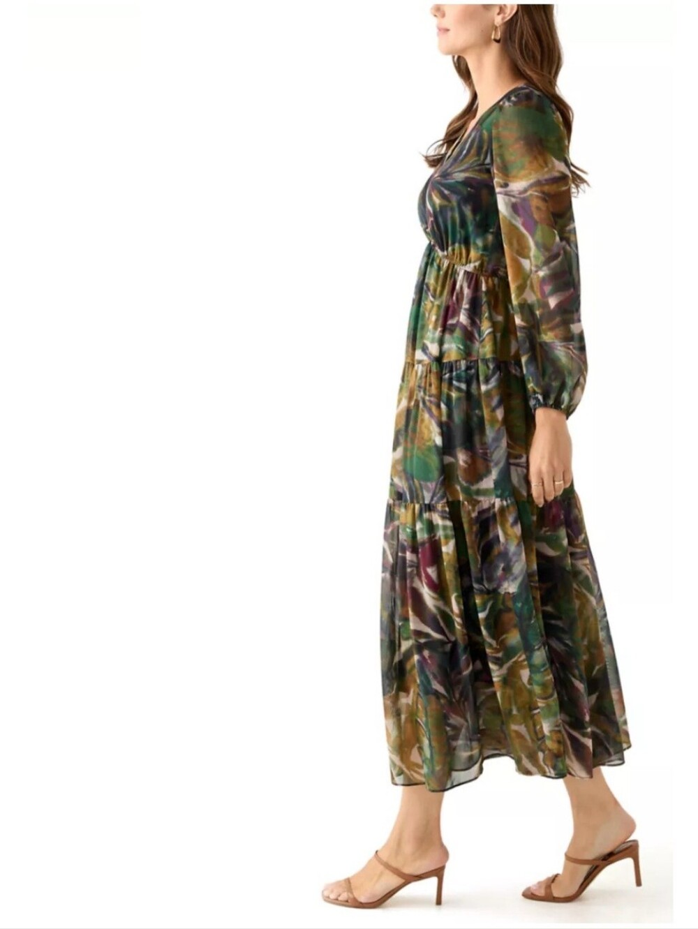 NWT Chiffon Pullover Dress - Picture 3 of 4
